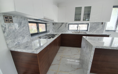 Thi công bàn bếp đá hoa cương tphcm