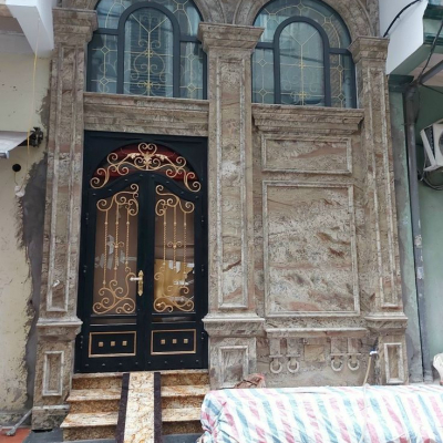 Thi công mặt tiền đá hoa cương TPHCM